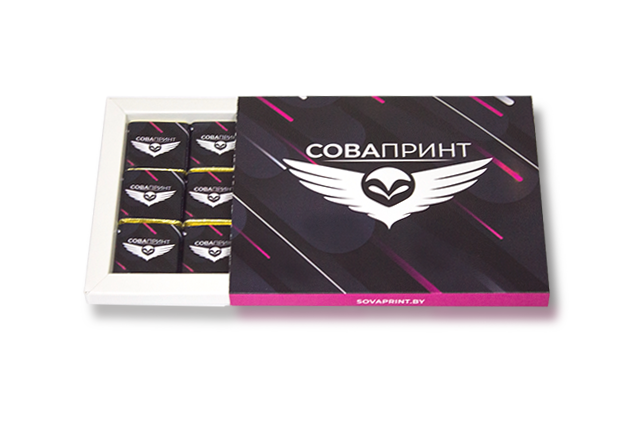 Шоколадный набор на 12 шт от СоваПринт