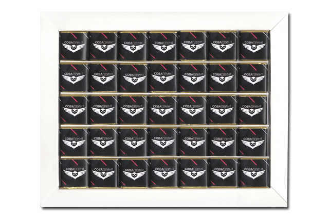 Шоколадный набор на 35 шт от СоваПринт