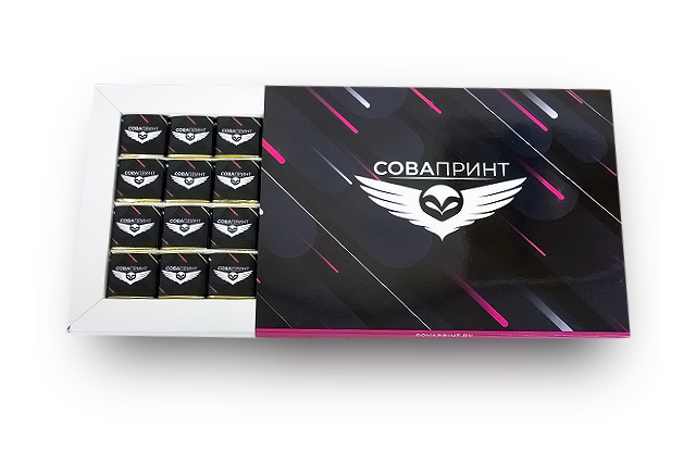 Шоколадный набор на 24 шт от СоваПринт