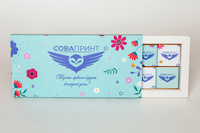 Набор шоколада с логотипом на 10 шт Минск